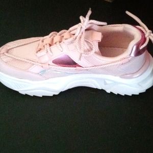 Chunky Pink Sneakers